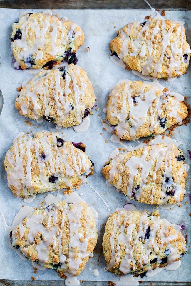 Blueberry Scones Two Peas and Their Pod