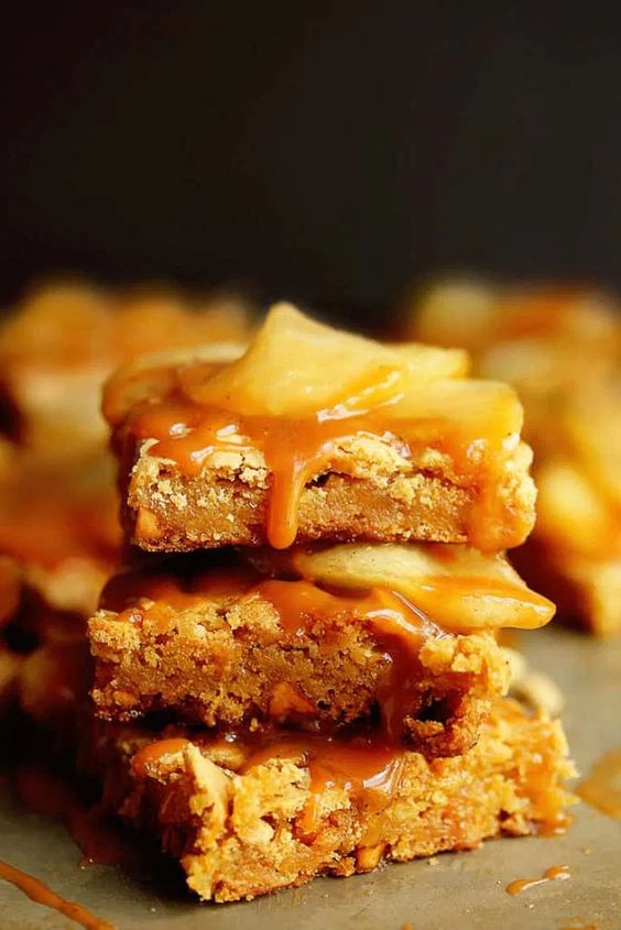 Butterscotch Apple Bars Grandbaby Cakes