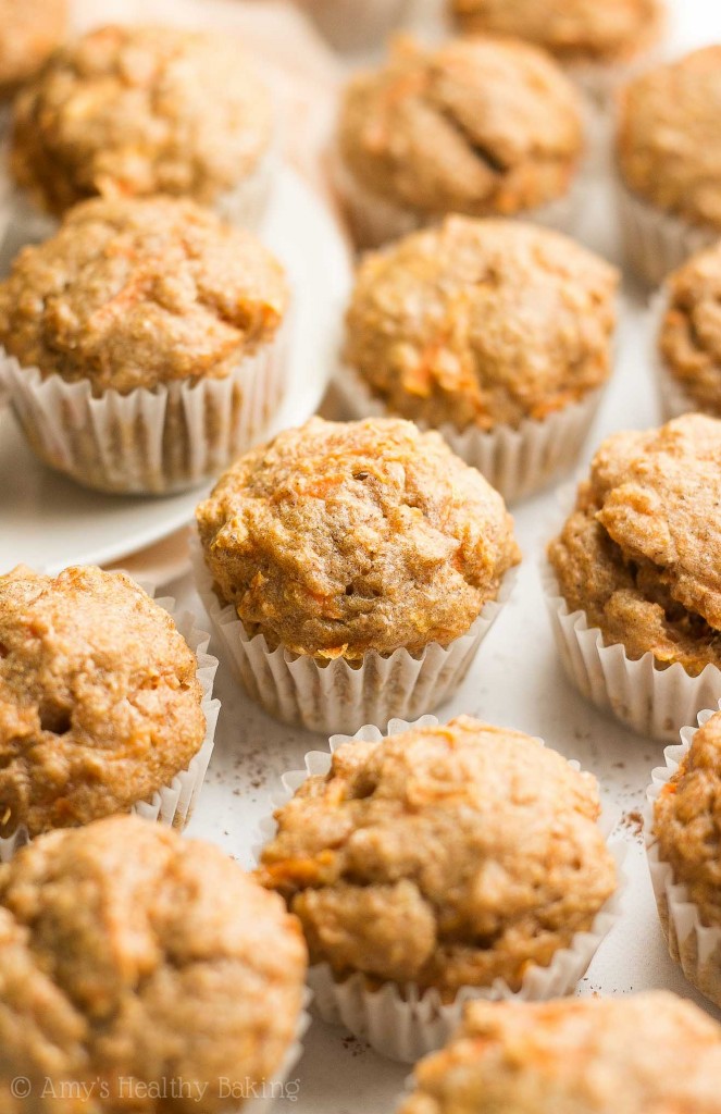 Carrot Cake Muffins Amy's Healthy Baking