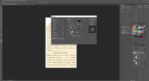 Drop Shadow Settings in Photoshop