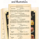 Free Vintage Dessert Recipes Cookbook Pages and Illustrations