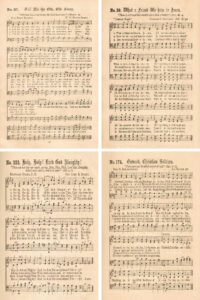 Gospel Hymns Consolidated Collage