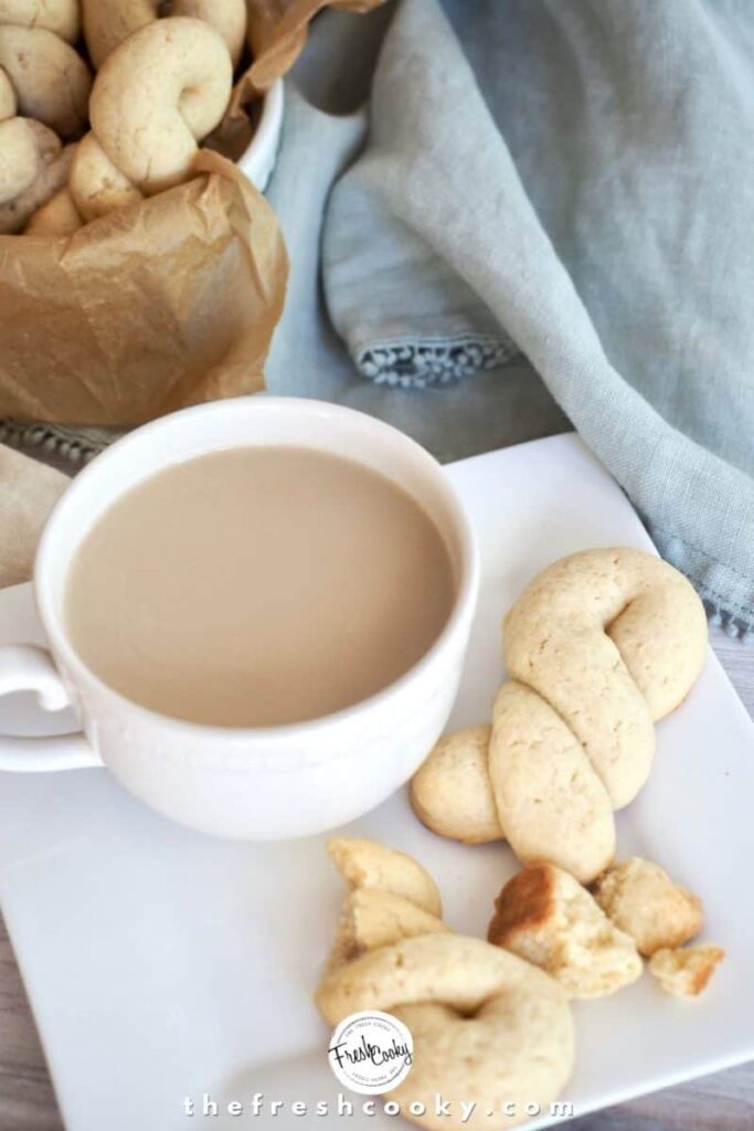 Greek Butter Cookies The Fresh Cooky