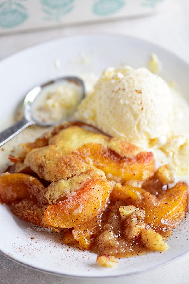 Peach Cobbler Tidy Mom