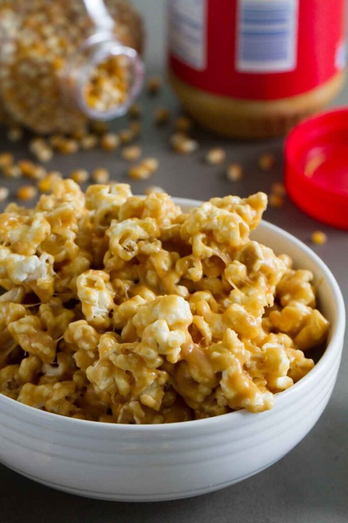 Peanut Butter Popcorn Taste and Tell