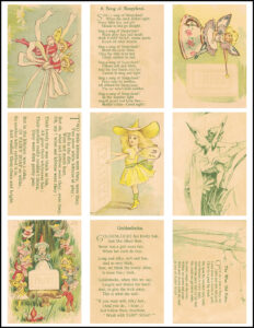 Fairy Tales ATC Cards 8.5x11 Page Preview