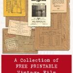 A Collection of Free Printable Vintage Film Photography Ephemera