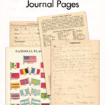 Free Printable Vintage Travel Journal Pages