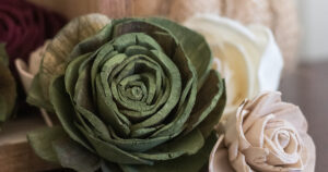 Easy Fall Decor Sola Wood Flowers