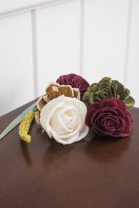 Easy Fall Decor Sola Wood Flowers