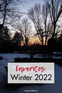 Favorites Winter 2022