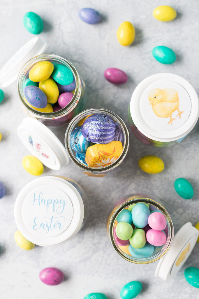 Easter Mini Treat Jars Craft