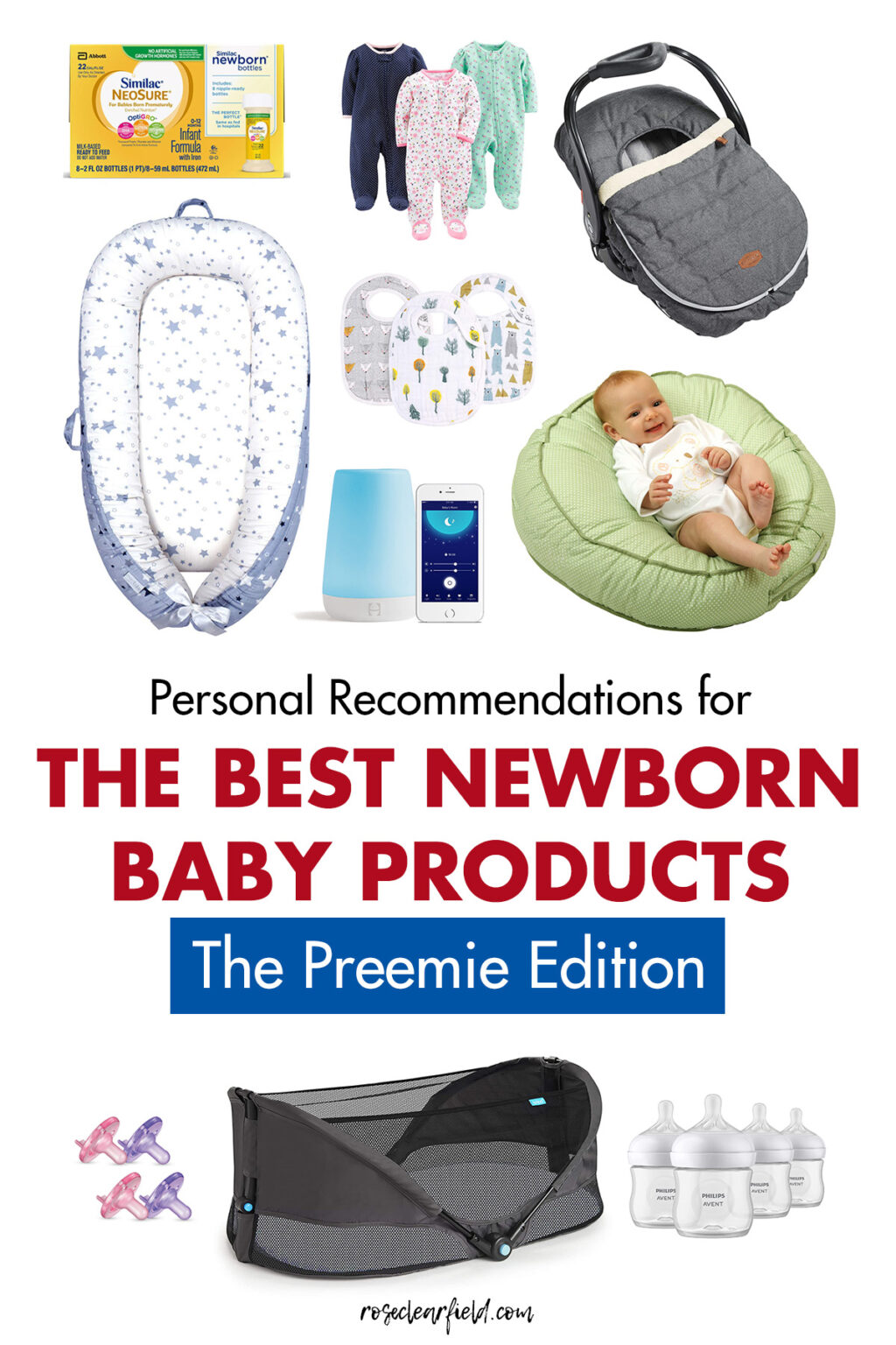 Newborn Favorites Baby 3 Rose Clearfield