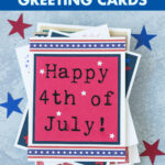 10 Easy Homemade 4th of July Greeting Cards