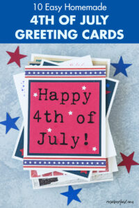 10 Easy Homemade 4th of July Greeting Cards