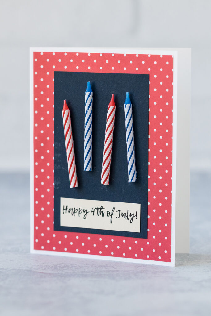 Happy 4th of July Fireworks Greeting Card