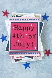 10 Easy Homemade 4th of July Greeting Cards
