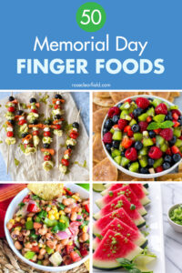 50 Memorial Day Finger Foods