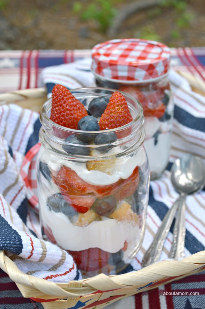 Picnic Perfect Patriotic Berry Trifle Summer Dessert Recipe About a Mom