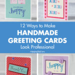 12 Ways to Make Handmade Greeting Cards Look Professional