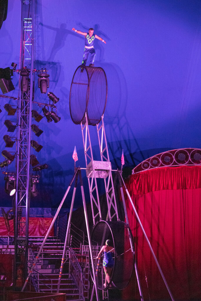 Circus World Spinning Wheel