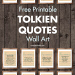 Free Printable Tolkien Quotes Wall Art