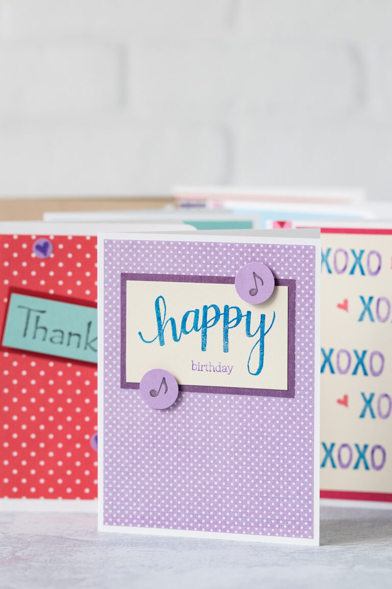 Making Message Card How to Make Homemade Greeting Cards Look Professional • Rose Clearfield