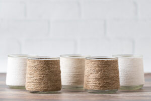 Twine Wrapped Jars