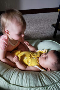 Olivia and Genevieve