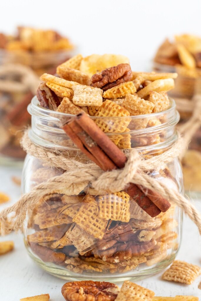 Banana Foster Chex Mix Bunny's Warm Oven