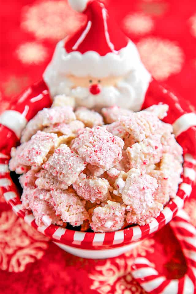 Candy Cane Chex Mix Plain Chicken