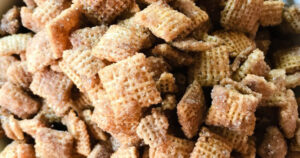 Caramel Churro Chex Mix Stickers and Stilettos