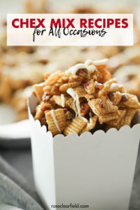 Chex Mix Recipes for All Occasions