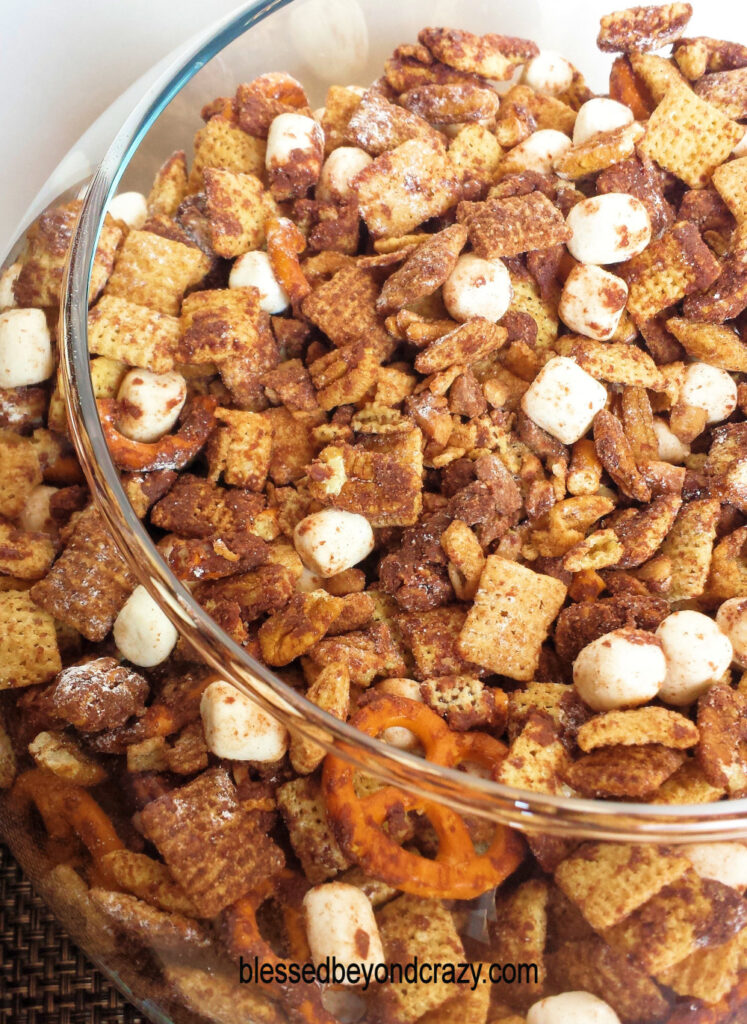 Chocolate Coffee Toffee Chex Mix Blessed Beyond Crazy