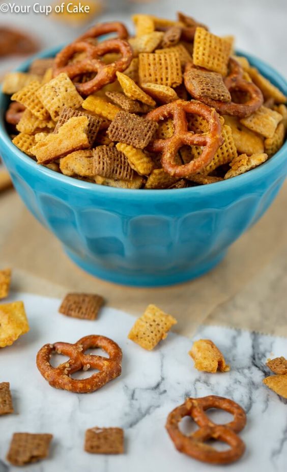 Honey Mustard Chex Mix Your Cup of Cake