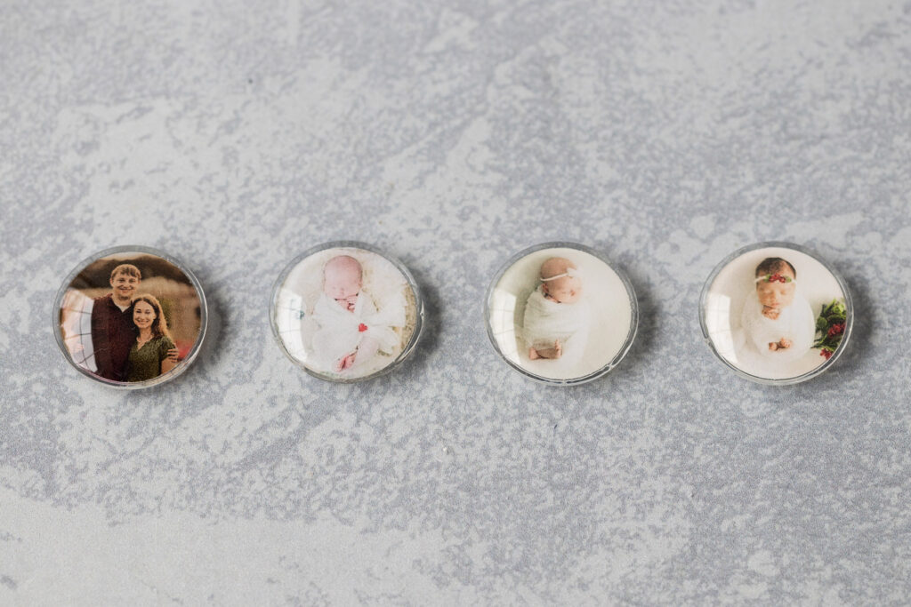 DIY Photo Glass Magnets