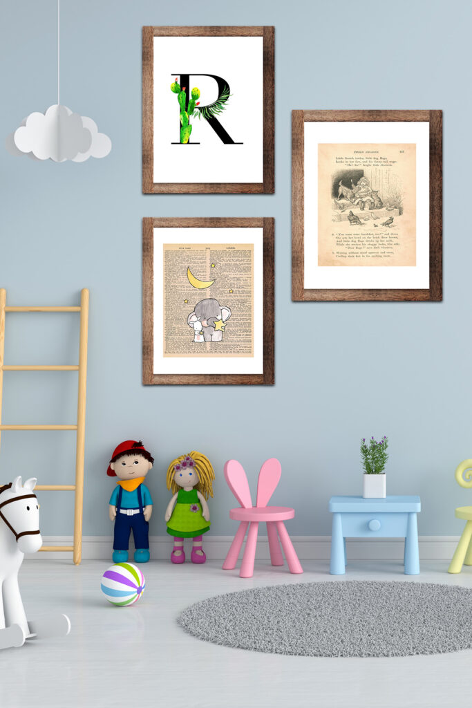 Free Printable Kid Bedroom Wall Art