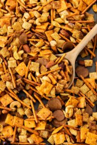 Spicy Chex Mix Recipe The Cozy Cook