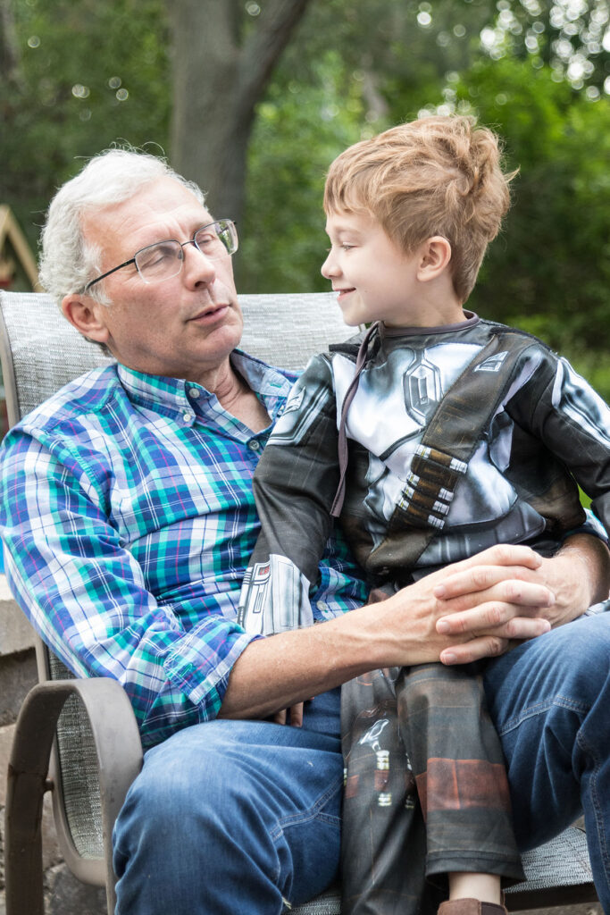 Tommy and Grandpa
