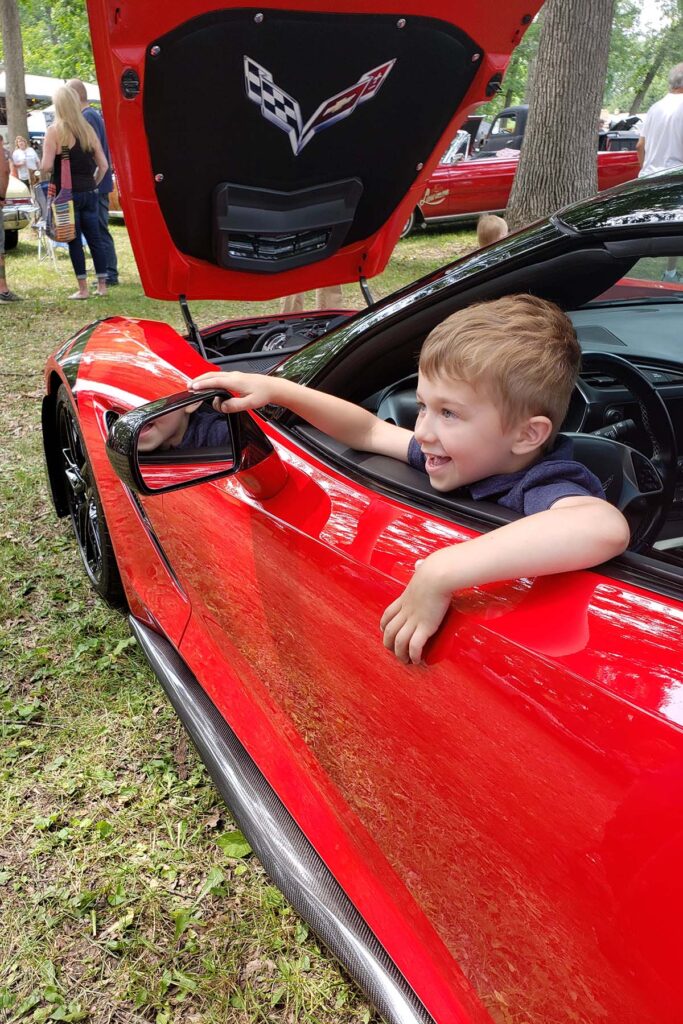 Tommy Red Corvette