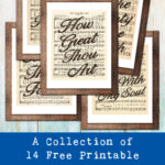 A Collection of 14 Free Printable Vintage Hymns With Script Titles