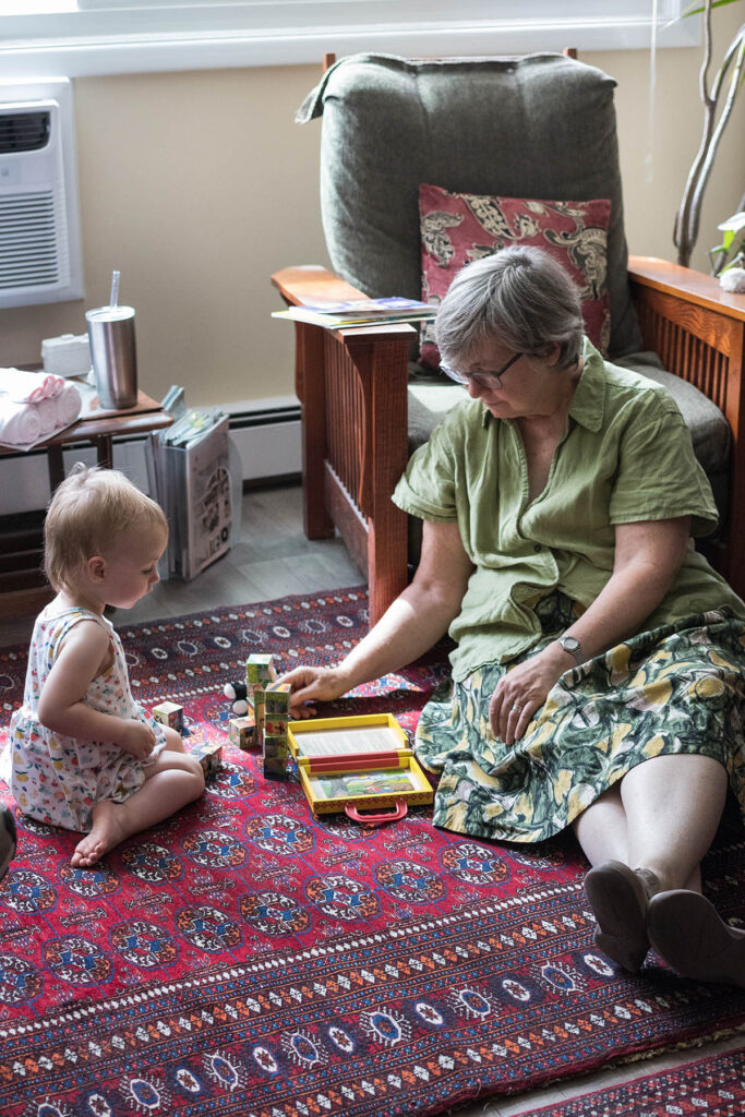 Olivia and Grandma