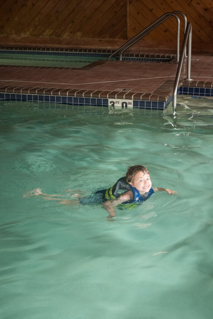 Tommy Swimming