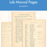 30 Free Printable Vintage Chemistry Lab Manual Pages