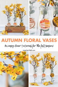 Autumn Floral Vases