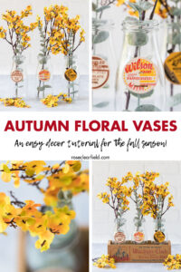 Autumn Floral Vases