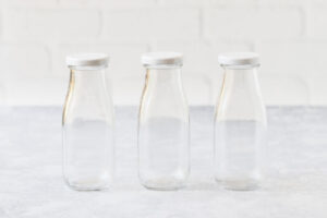 Glass Milk Bottles