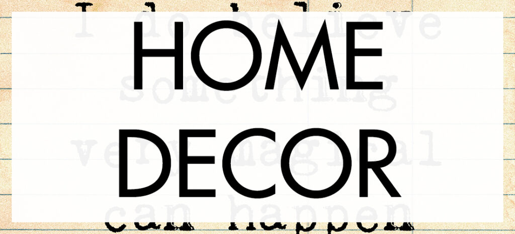 Home Decor Category