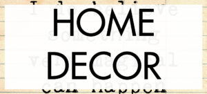 Home Decor Category