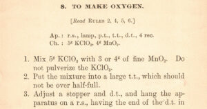 Laboratory Manual of General Chemistry